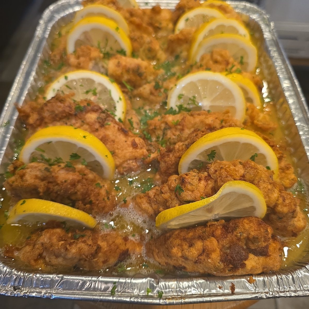Chicken Francese Tray