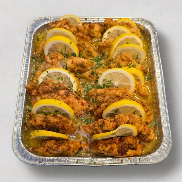 Chicken Francese Tray.